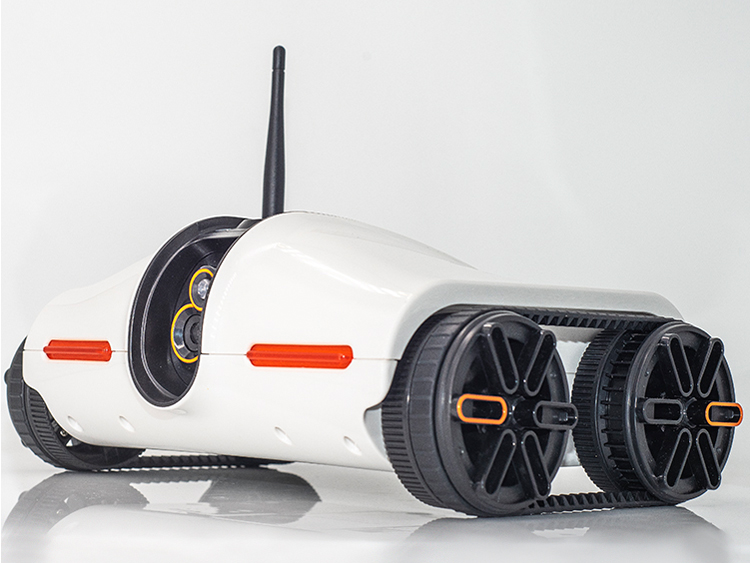 遥控车智能看家机器人充电坦克玩具