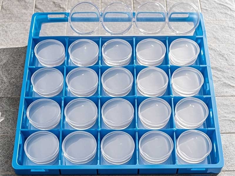 药盒分装防潮密封收纳盒注塑模具生产厂家