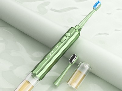 OEM膏刷一体自动挤牙膏电动牙刷厂家